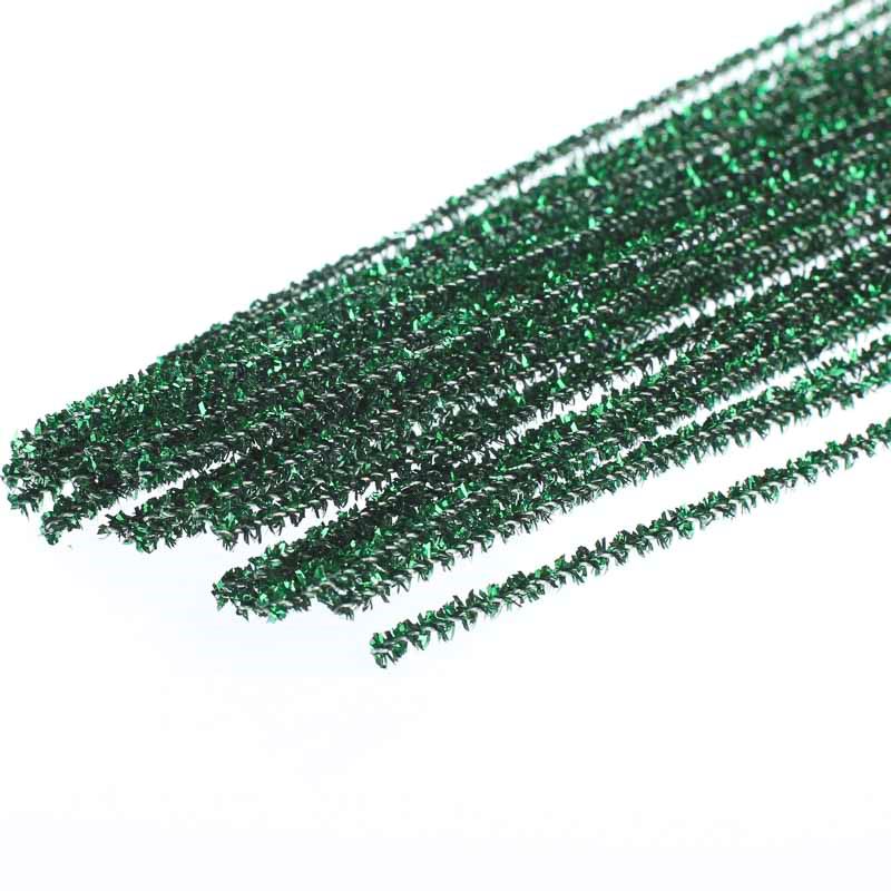 Christmas Glitter Chenille Stems Plush Tinsel Stems Wired - Temu Philippines