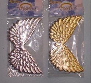Picture of 3-3/4" x 3" Embossed Wings