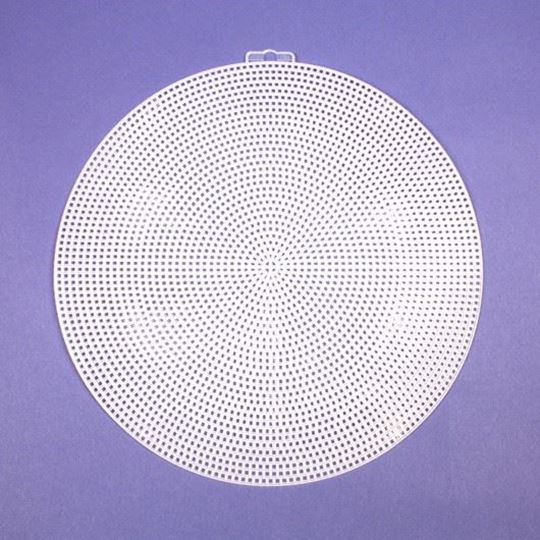 9-1/2" Round Plastic Canvas