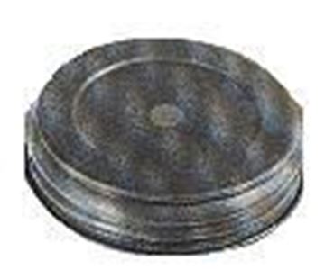 Pre-drilled Zinc Lids