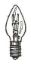 Clear Tapered 7-1/2 watt 2" long
