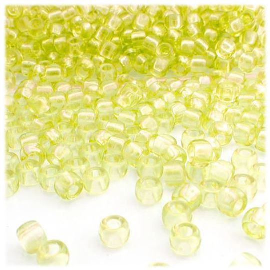 T-875 Yellow Pony Beads