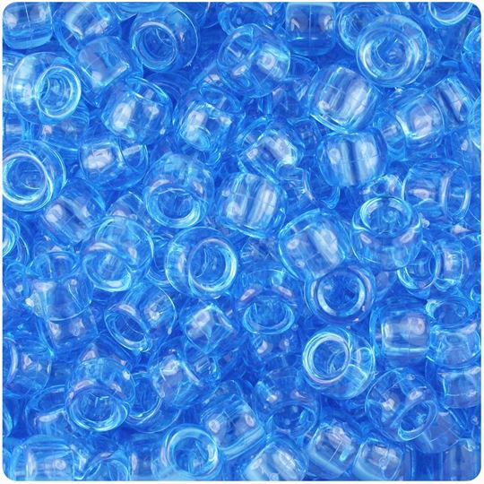 T-897 Lt. Sapphire Pony Beads