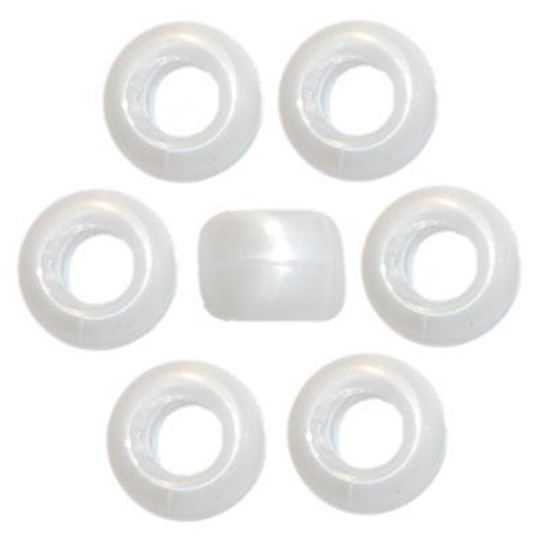 C and J Craft Supply. P-3010 White Pony Beads