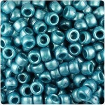 P-3225 Teal Pony Beads