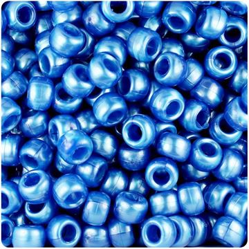 P-3422 Dk. Blue Pony Beads