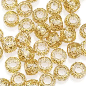 MF-4 Gold Pony Beads