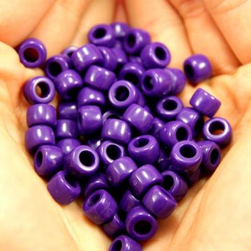 O-3156 Purple Pony Beads