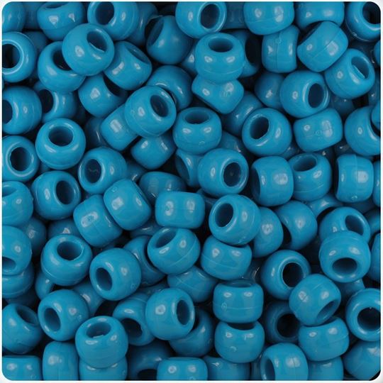 O-3669 Turquoise Pony Beads