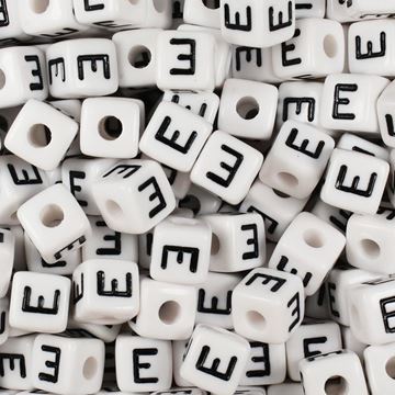 Square "E" Beads