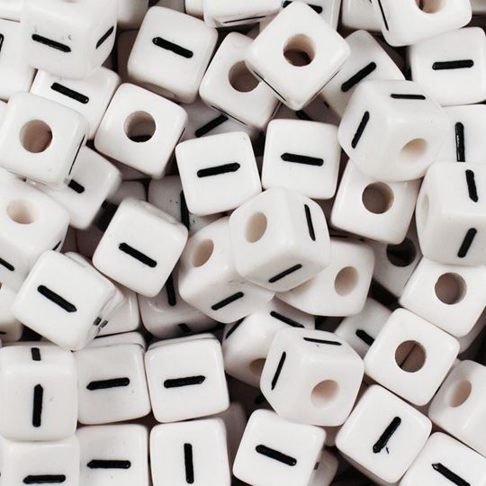 Square "I" Beads