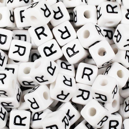 Square "R" Beads