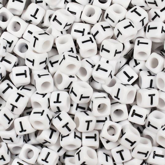 Square "T" Beads