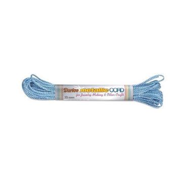 06 Blue/Silver Darice Metallic Cord 