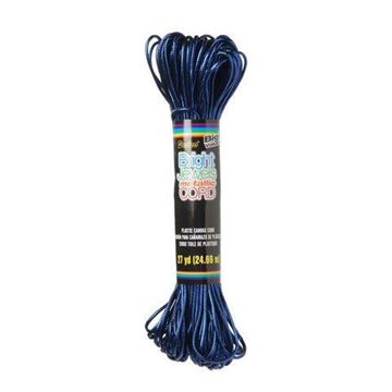 115 Dark Blue/Silver Darice Metallic Cord