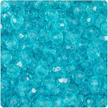 T-676 Lt. Turquoise Faceted Beads 