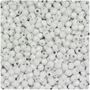 O-2801 White Faceted Beads 