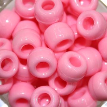 O-3863 Lt. Pink Pony Beads