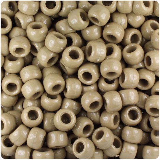  O-3406 Tan Pony Beads