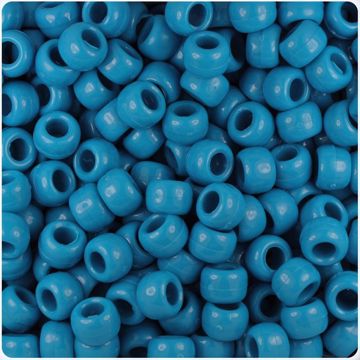 O-3669 Turquoise Pony Beads