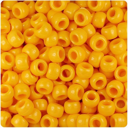 O-3895 Golden Rod Pony Beads