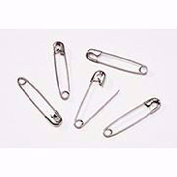 Silver Safety Pins