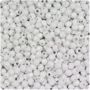 O-2801 White Faceted Beads 