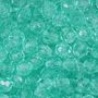 T-675 Green Aqua Faceted Beads