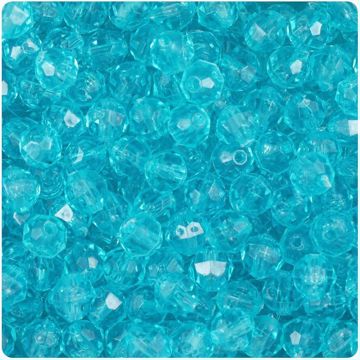 T-676 Lt. Turquoise Faceted Beads 