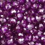 T-896 Dk. Amethyst Faceted Beads