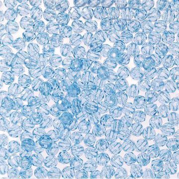 T-897 Light Sapphire Faceted Beads 