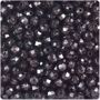 O-1114 Black Faceted Beads 