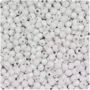 O-2801 White Faceted Beads 
