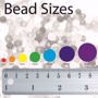 Faceted Bead Sizes